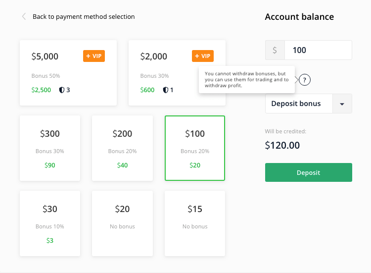 jumlah deposit di olymp trade platform